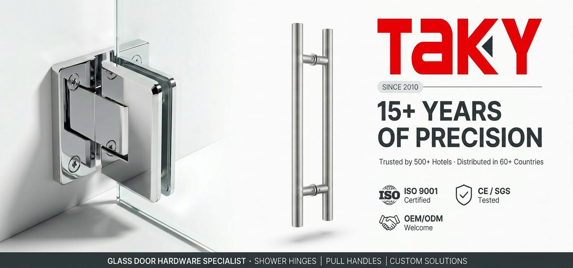 Quality Glass Shower Hinge factory
