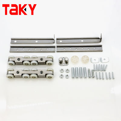 Good price Zinc Plating Iron Nylon Wardrobe Sliding Fitting System for Customer Requirements online