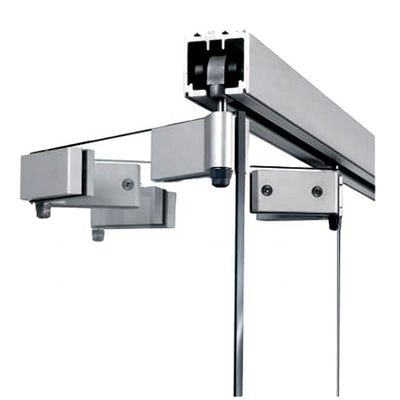Good price Stainless Steel Sliding Glass Hardware Fittings for Frameless Glass Folding Door Brass online