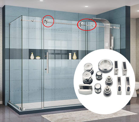 Good price Other Material Sliding Shower Glass Door Hardware Accessories for Glass Bathroom Screen online