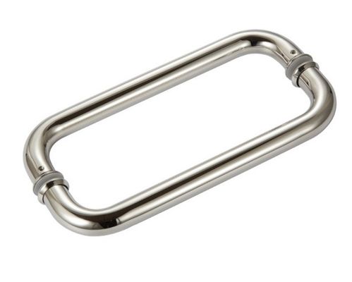 Good price Polished Chrome Finish Glass Door Pull Handle Stainless Steel for Contemporary Style online