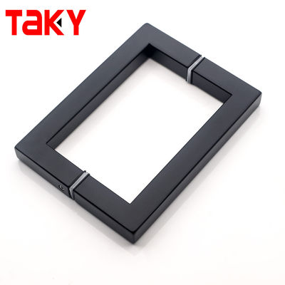 Door Window Handles Stainless Steel Sliding Pull Square Shower Glass Door Handle