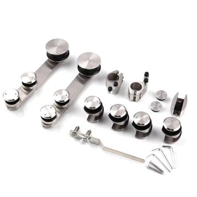 Good price 60kg Load Bearing Glass Sliding Shower Door Fitting for 8-10mm Glass PSS/SSS Hardware online