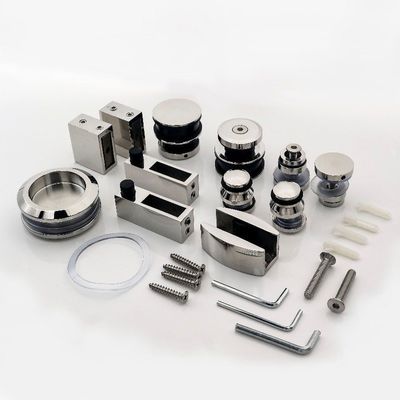 Good price Frameless Glass Sliding Barn Shower Door Hardware Kit for Home Hotel Office Vila Bathroom online