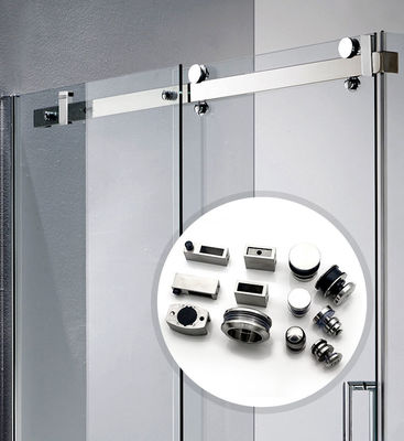 Good price Hand Shower Back Jets Top Shower PSS Finish Sliding Door Hardware Set for Shower Room online