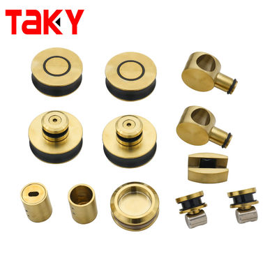 Good price Sliding Golden Bathroom Fittings Accessories Kit for Door Satin/Polish/Matt Black Finish online
