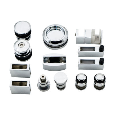 Good price Sleek and Stylish Glass Door Hardware Kit for Modern Bathroom Sliding System online