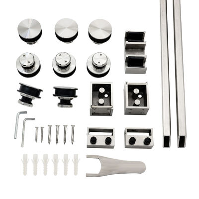 Good price Highly Resistant to Corrosion 304 Stainless Steel Frameless Shower Sliding Door Hardware online