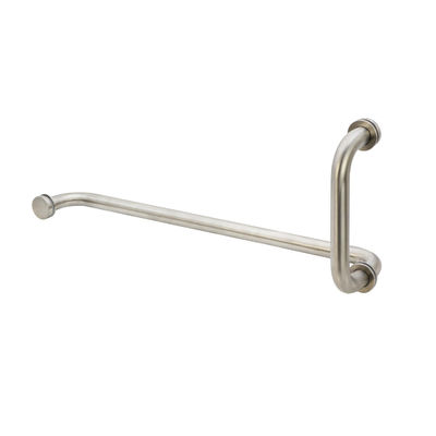 Good price 18*8inch Stainless Steel 304 Pull Handle Sliding Glass Door Shower Handle for Modern Bathroom online