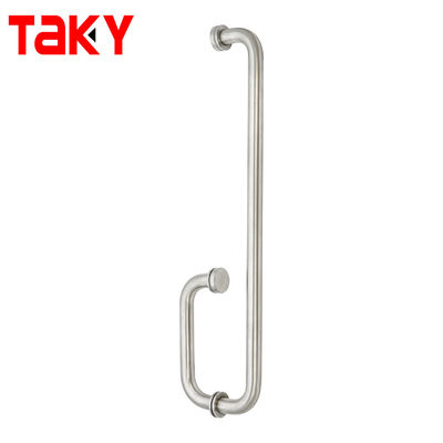 Good price Entrance Black Door Handle Pull for Stainless Steel Frameless Sliding Shower Glass Door online