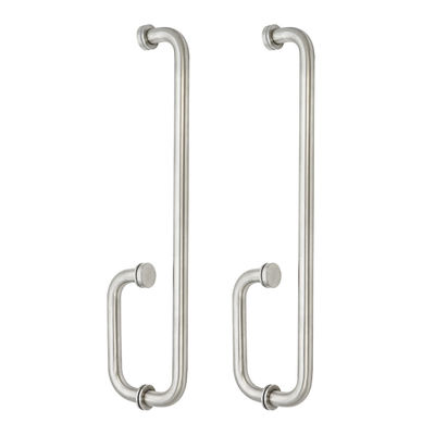 Good price Chinese Design Style Stainless Steel Shower Room Glass Door Handle for Door Pull Handle online