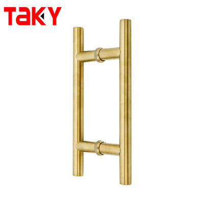 Good price Factory direct sales sss shower glass door handle customized H-shaped glass door handle online