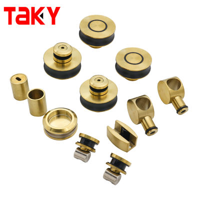 Good price Wholesale Stainless Steel Sliding Frameless Glass Door Track Hardware Kit online