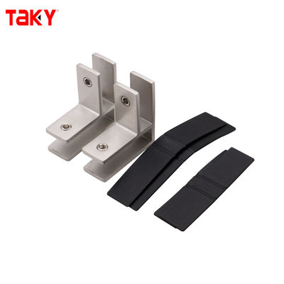 316 Stainless Steel Glass Door Clamp for 8-12mm Tempered Glass