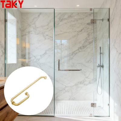 Good price G Type Modern Luxury Stainless Steel Hotel Towel Bar Glass Door Pull Handle online