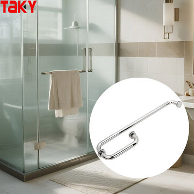 Good price 304 Stainless Steel Sliding Door Handle G Type Shower Door Pulls Handle Towel bar Glass Door Handle online