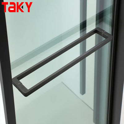 Good price Contemporary Black Door Pull Handle Stainless Steel Bathroom Sliding Glass Door Handle Glass Shower Handle online