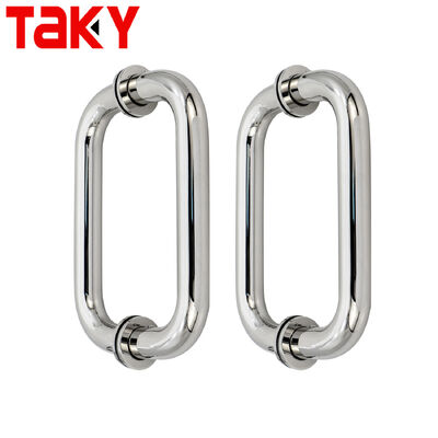 Good price Factory Wholesale Customized Glass Door Handles Stainless Steel 304 Bathroom Shower Door Pull Handle online