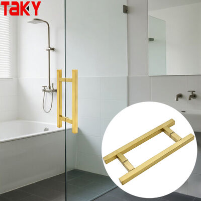 Good price Gold Modern Long Pull Handle Glass Door Commercial Gate Door Handles Puxador Porta De Vidro online