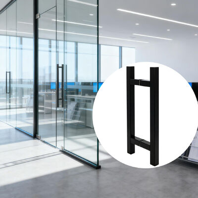 Good price Stainless Steel Push Pull Door Handle Commercial Grade Modern Design H Shaped for Hotel online
