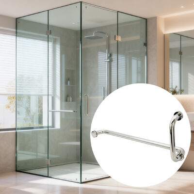 Good price Modern Design 304 Stainless Steel Easy Installation Shower Glass Door Handle online