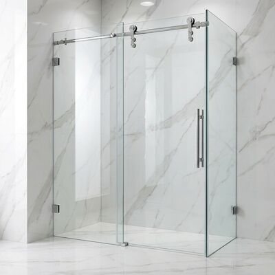 Good price Stainless Steel Shower Sliding Door Hanging Wheel Accessories Bathroom Glass Door Hardware Kit online