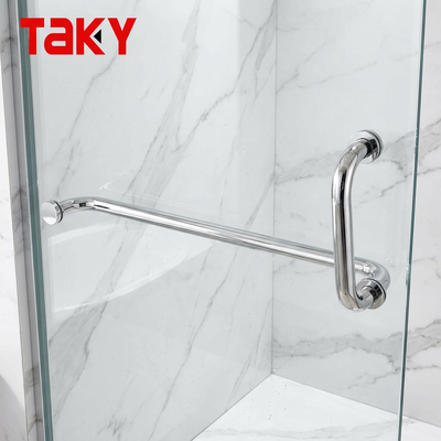 Good price OEM Stainless Steel Glass Door Handle Surface Mounted Shower Door Handle online