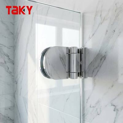 Good price Stainless Steel Modern Heavy Duty Adjustable 90 Degree Glass to Wall Shower Door Hinge online